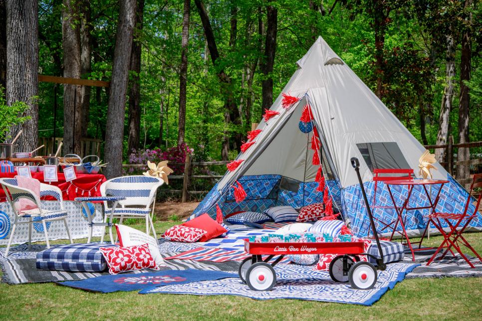Summer Backyard Camping Party Travel Channel