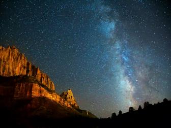 Night Sky at Zion National Park