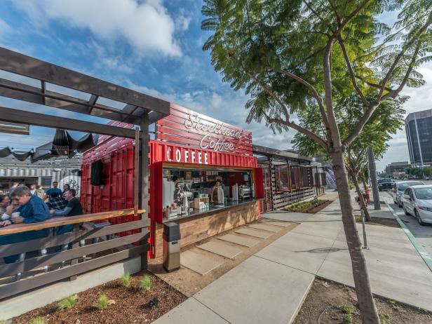 Shipping Container Restaurant