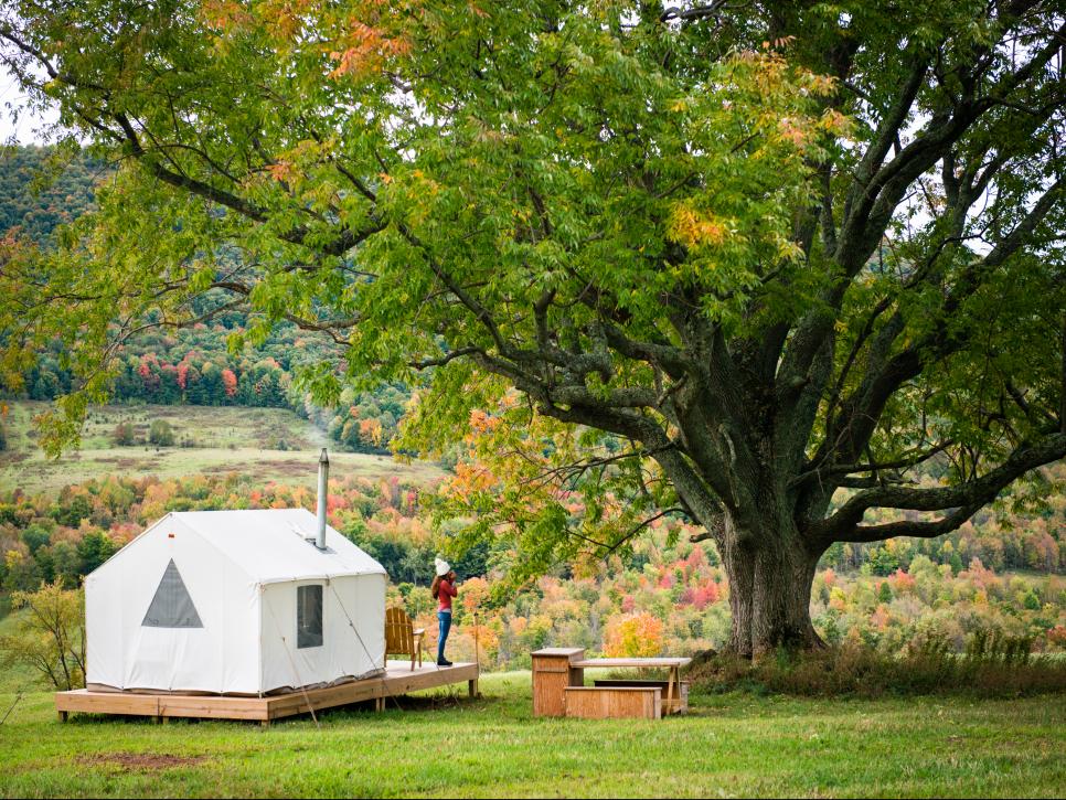 Glamping Then and Now