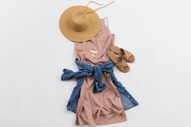 linen dress summer outfit