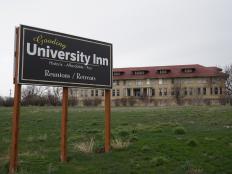 The Gooding University Inn located in Idaho was once used as a Tuberculosis hospital. Think about how a person might feel as they were getting wheeled into this hospital, knowing they may be leaving in a body bag. Those emotions sink into every building on this campus and on these grounds.