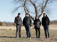 The Ghost Nation team on the haunted property in Biglerville, Pennsylvania, as seen on Travel Channel's Ghost Nation.