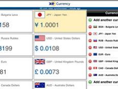 The XE app makes currency conversion a breeze.