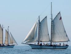 Schooner cruises provide intimate and exciting getaways.