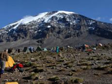 Climbing Mt. Kilimanjaro isn't exactly a stroll in the Serengeti.