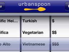 It can be a chore finding good food in an unfamiliar city. Urbanspoon puts a dash of fun into the experience, with a slot-machine simulator.