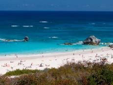 Bermuda's famous pink-sand beaches are considered some of the loveliest seaside retreats in the world, and the shores of Horseshoe Bay are no exception.