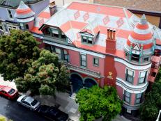 You may recognize Chateau Tivoli from San Francisco postcards featuring a row of brightly colored Painted Ladies.