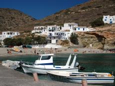 Folegandros, a mostly untouched gem in the midst of the Cycladic Islands, has not yet been overwhelmed by tourists that overpopulate the more accessible island destinations like Santorini and Mykonos.