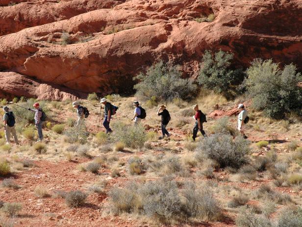 'Hiking in Nevada'