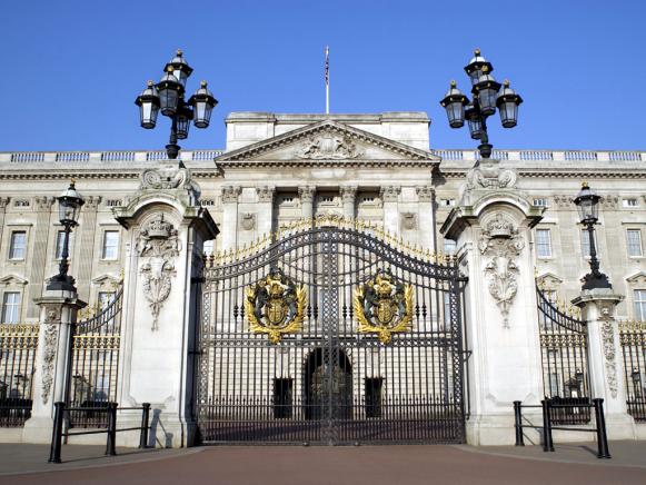  'Buckingham Palace in London, England'