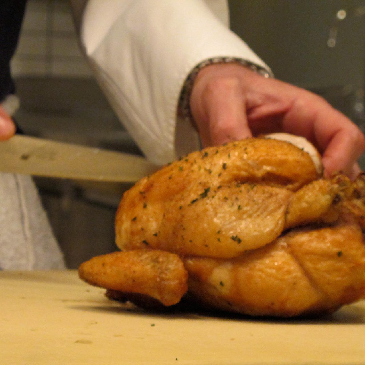 Anthony Bourdain's Roast Chicken With Lemon and Butter Recipe