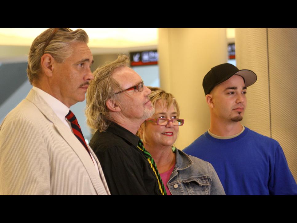 Billy Leroy, Sally and Laurence Martin and Mark Meyer