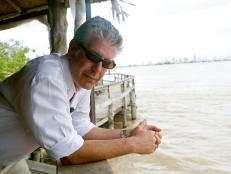 Anthony Bourdain, host of Travel Channel's No Reservations.  Brazil: The Amazon