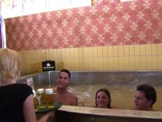 This Austrian brewery doesn't have just one pool of beer: it has seven.