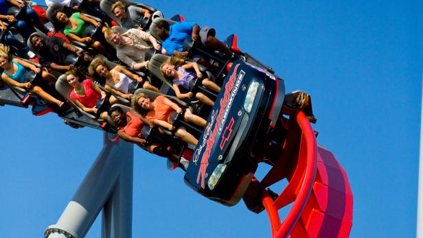 Highest looping roller coaster in US opens in Colorado mountains