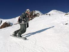 Snowboarding in Sochi