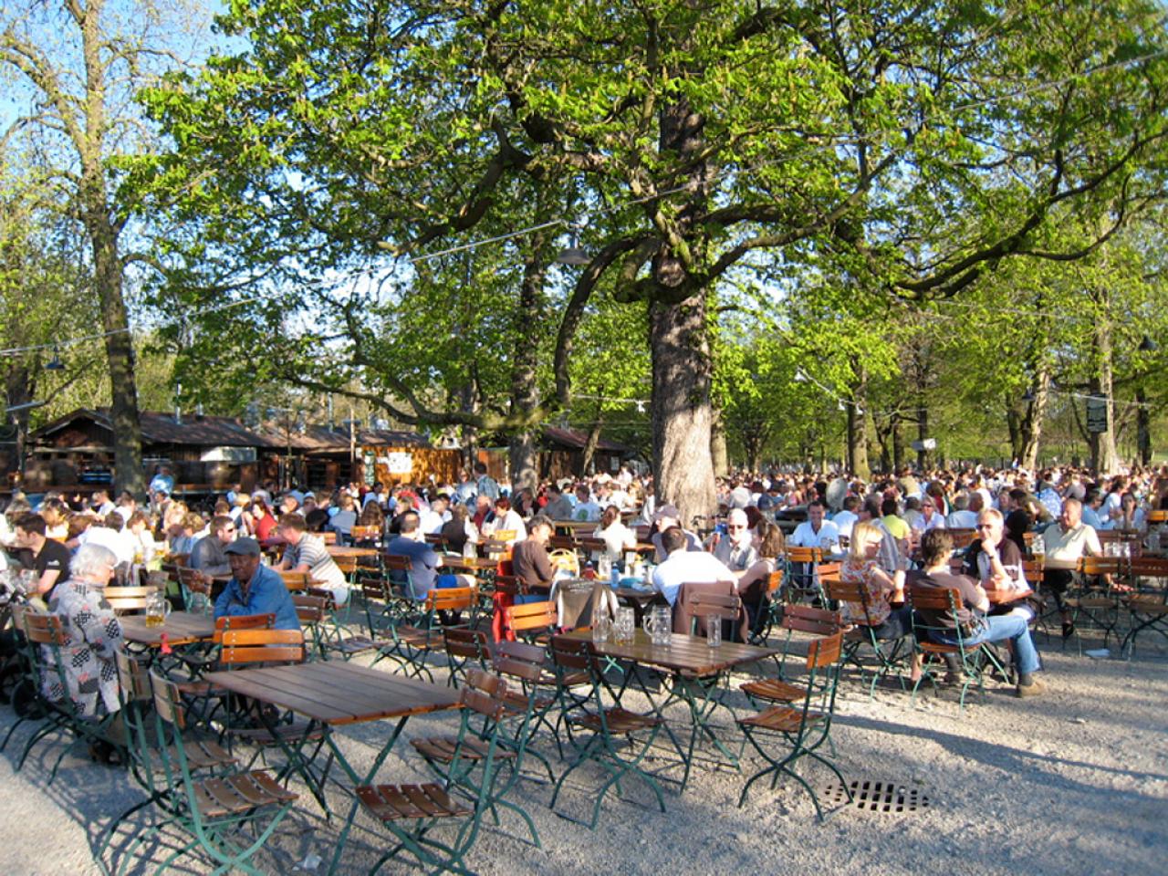 best beer gardens in bavaria