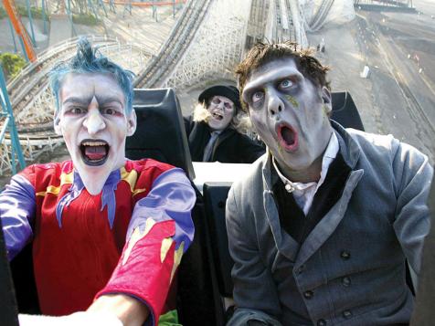 Scary Halloween Amusement Parks