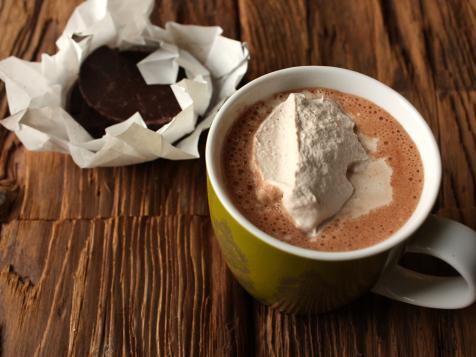 Mexican Hot Coffee-Chocolate with Chili Cream