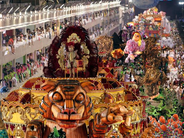 Brazilian Carnival In Rio