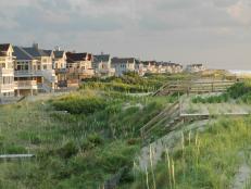 The Outer Banks offer sandy dunes and frothy surf.