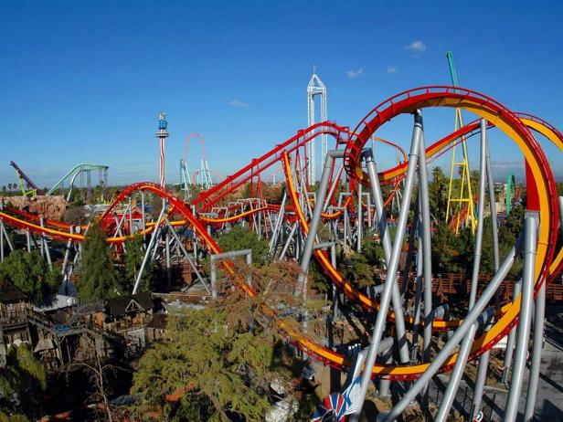 Top 10 Amusement Parks Fans Favorite Theme Parks Travel Channel Travel Channel - roblox roller coaster theme park