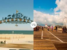 From sunset-watching to boardwalk-strolling, decide which of these towns can lay claim to being the best Ocean City.