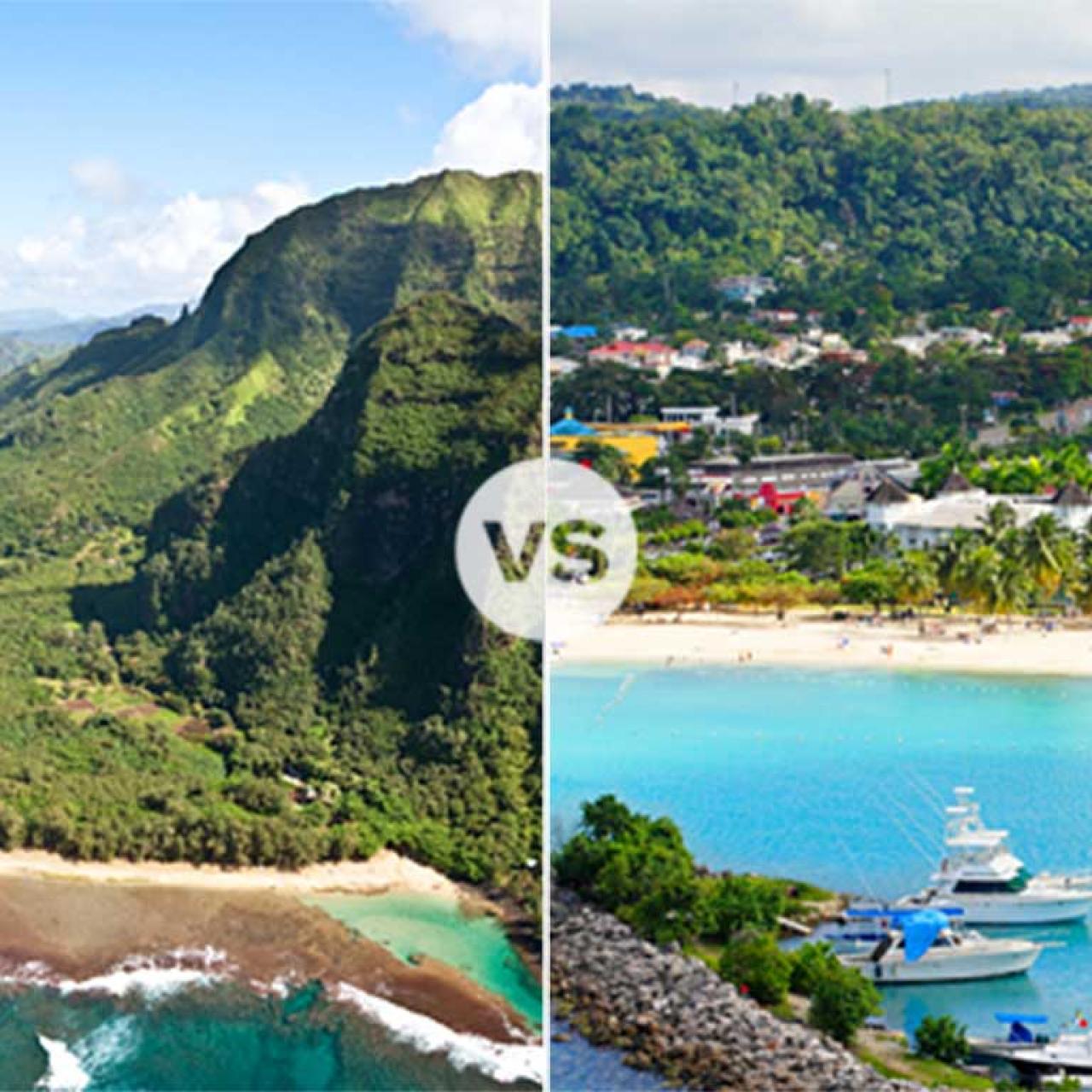 Hawaii vs. Jamaica Destination Showdown Travel Channel