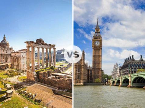 Destination Showdown: Rome vs. London