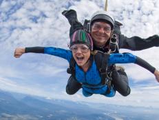 See our recommendations for the best places to go skydiving.