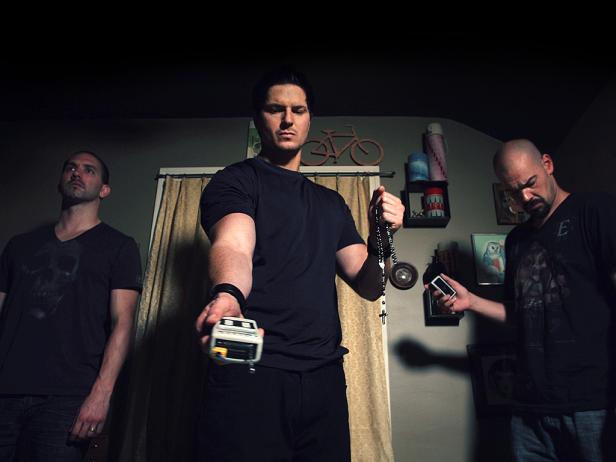 Zak Bagans, Nick Groff and Aaron Goodwin