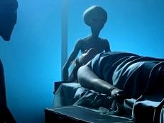 Reenactment of Aliens Examining Denise Stoner