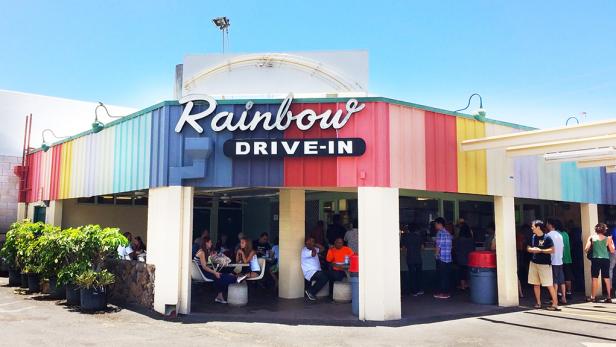 Oahu's Rainbow Drive-In