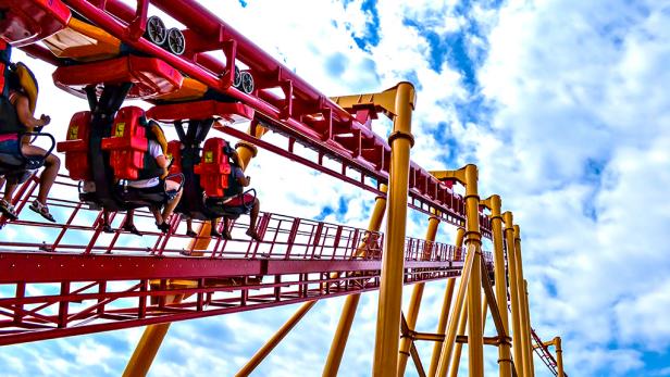 The Parkz Update: Leviathan wooden roller coaster nears completion at Sea  World