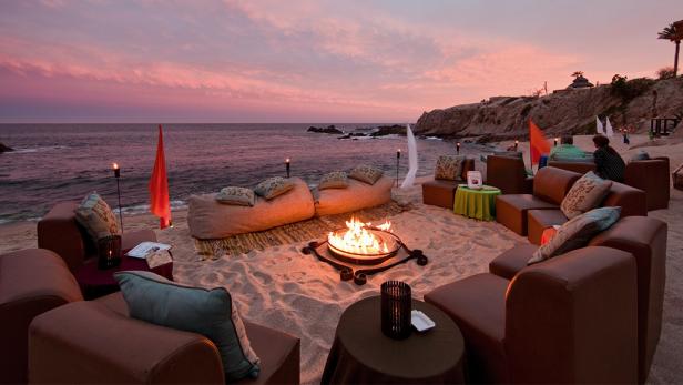 Hotels With The Coziest Fire Pits Top, Beach Fire Pit