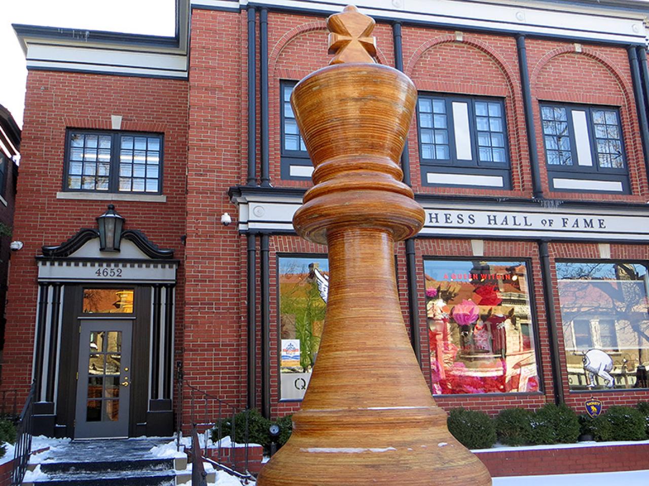 Scout-made chess set is now in World Chess Hall of Fame