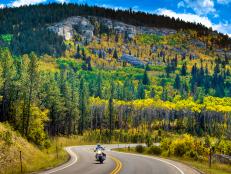 Drive these scenic byways when visiting South Dakota in the fall.