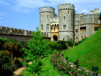 Windsor Castle in Berkshire, England