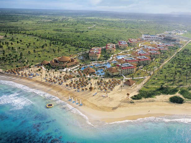 dreams punta cana, resort, spa, ariel view, dominican republic