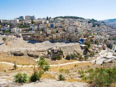 east jerusalem, homes, hills, israel