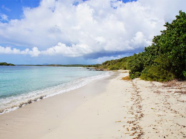 blue beach, vieques, puerto rico