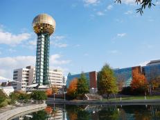 worlds fair, sunsphere, knoxville, tennessee