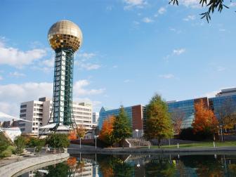 worlds fair, sunsphere, knoxville, tennessee