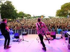 austin city limits music festival, stage, crowd, texas