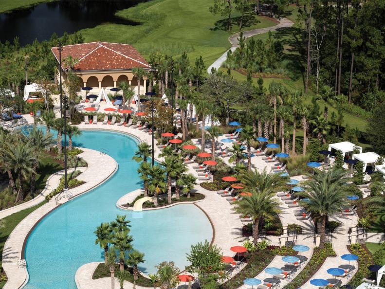 four seasons resort, overview, pool, orlando, florida