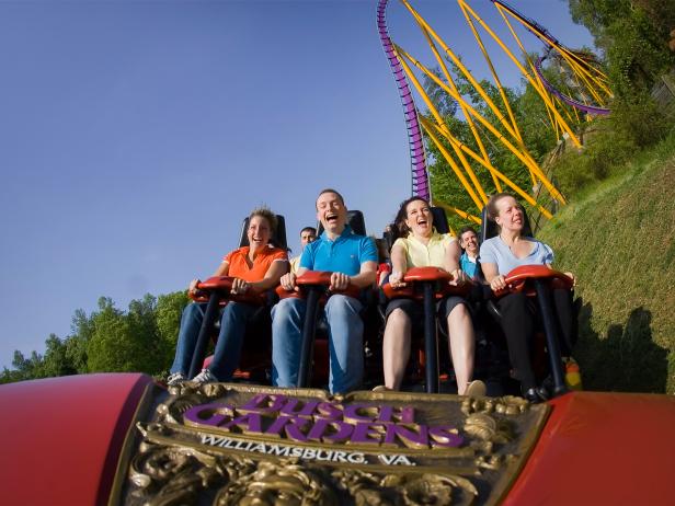 Busch Gardens Williamsburg Roller Coasters - Travel Trail Sail