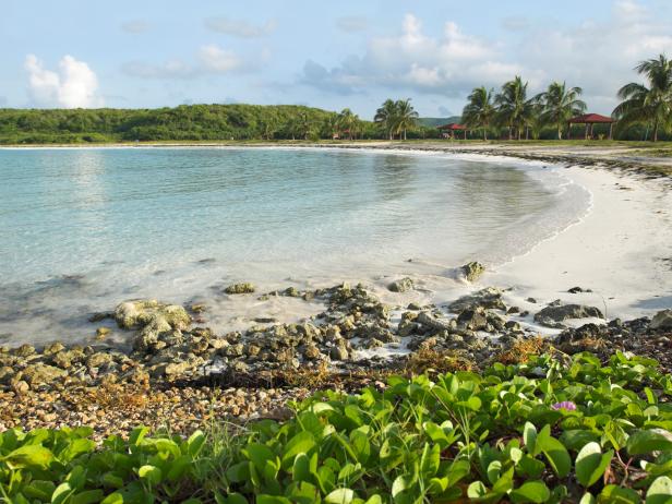 Red Beach, view, Vieques, Puerto Rico