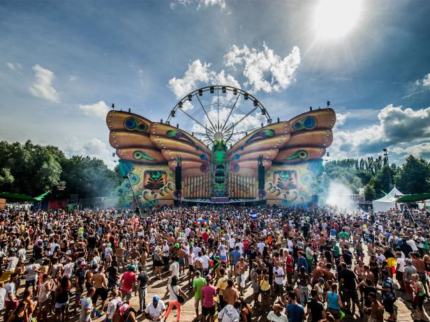 Tomorrowland, music festival, crowd, Belgium
